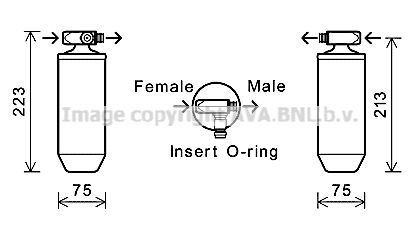 AVA QUALITY COOLING Осушитель, кондиционер VLD023